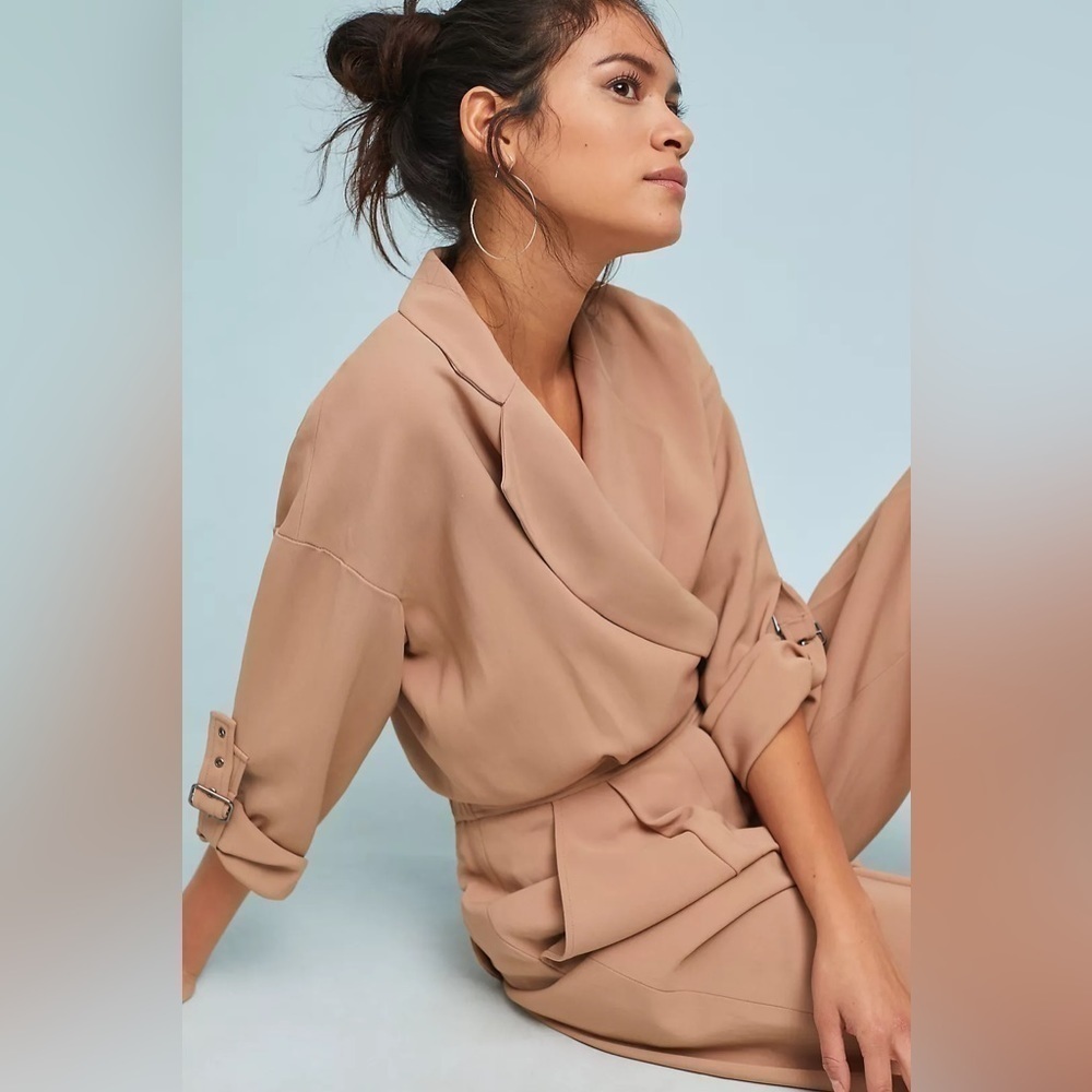 Anthropologie Tracy Reese Tailored Jumpsuit - Picture 3 of 12